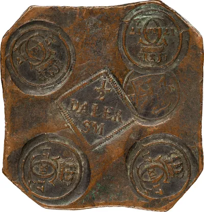 1/2 daler silvermynt, Stockholm, Avesta, Karl XII, 1717