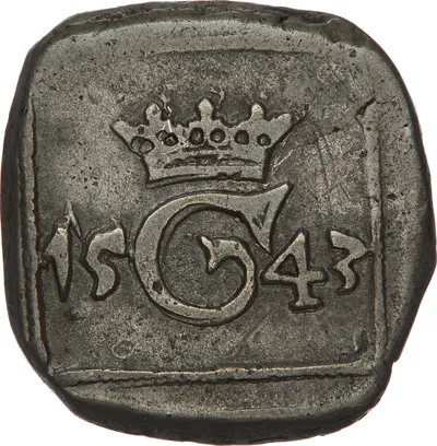 4 öre, Svartsjö, Gustav I Vasa, 1543