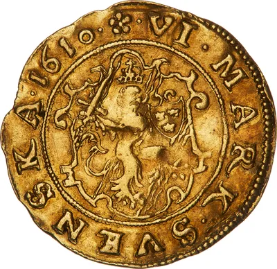 6 mark, Göteborg, Karl IX, 1610