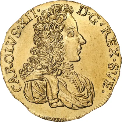 1 dukat, Riga, Karl XII, 1700