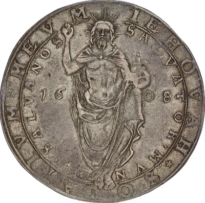 1 riksdaler, Karl IX, 1608