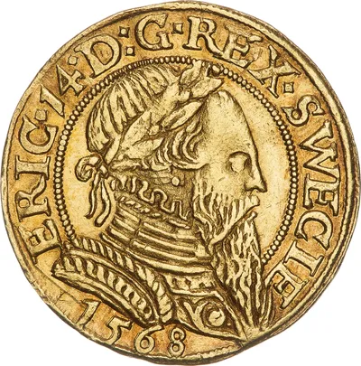  ungersk gyllen, Stockholm, Erik XIV, 1568