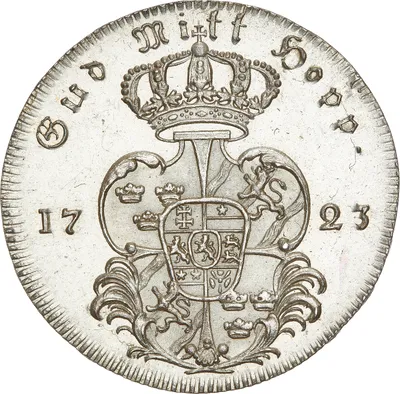 1 riksdaler, Stockholm, Fredrik I, 1723