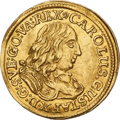 1 dukat, Stockholm, Karl X Gustav, 1654