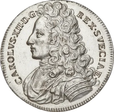 1 riksdaler, Stockholm, Karl XII, 1707