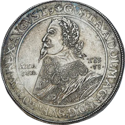 2 taler, Osnabrück, Gustav II Adolf, 1633