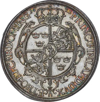 1 riksdaler, Augsburg, Gustav II Adolf, 1632