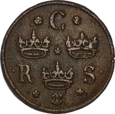 1/4 öre, Nyköping, Kristina, 1634