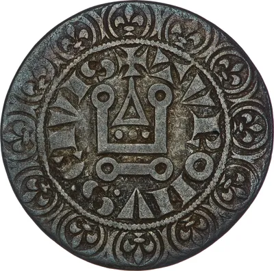 Gros tournois, Frankrike, Tours, Ludvig IX, 1266