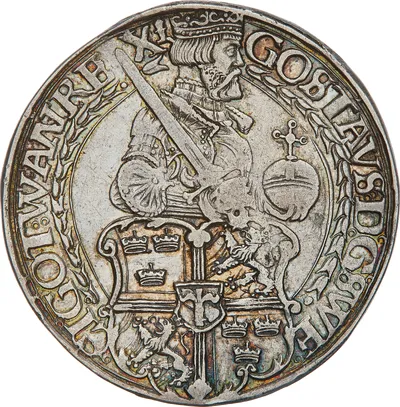 1 daler, Svartsjö, Gustav I Vasa, 1542