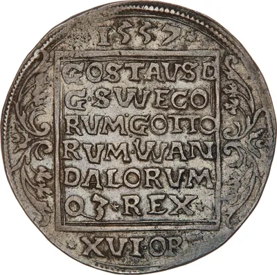 2 mark, Stockholm, Gustav I Vasa, 1557