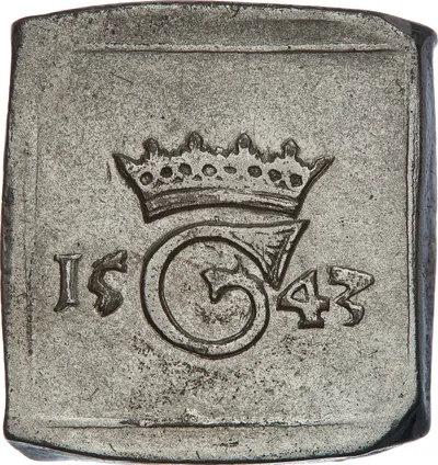 15 öre, Svartsjö, Gustav I Vasa, 1543