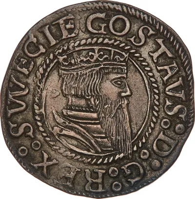 2 öre, Stockholm, Gustav I Vasa, 1559