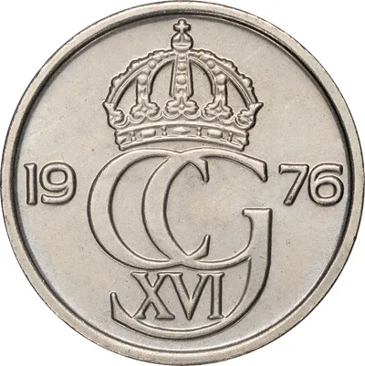 50 öre, Eskilstuna, Carl XVI Gustaf, 1976