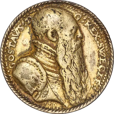 Medalj över Gustav Vasas begravning, 1560