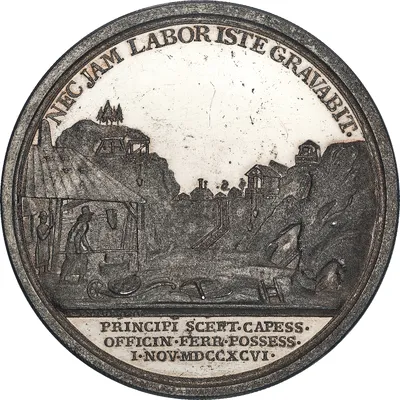 Medal, Gustav IV Adolf, Ironworks