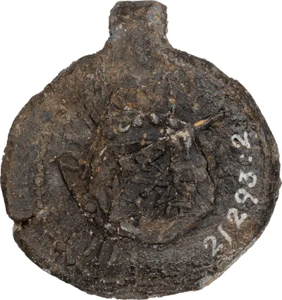 Lead seal, Baltic states, Riga 1400–1550