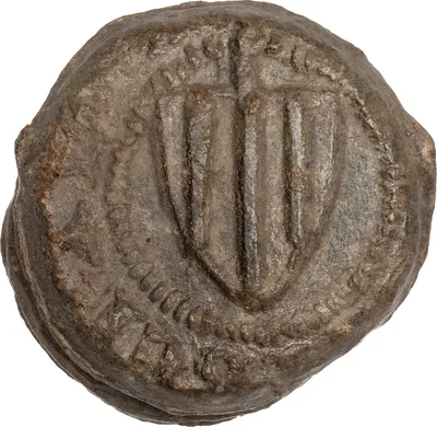 Lead seal, Belgium, Mechelen, 14th century