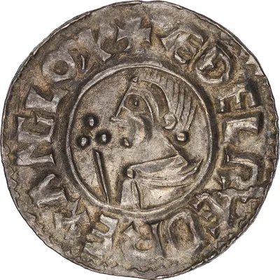 Penny, England, Ethelred II, cirka 991–997