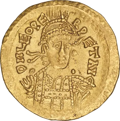 Solidus, Eastern Roman Empire, Constantinople, Leo I, 457–474